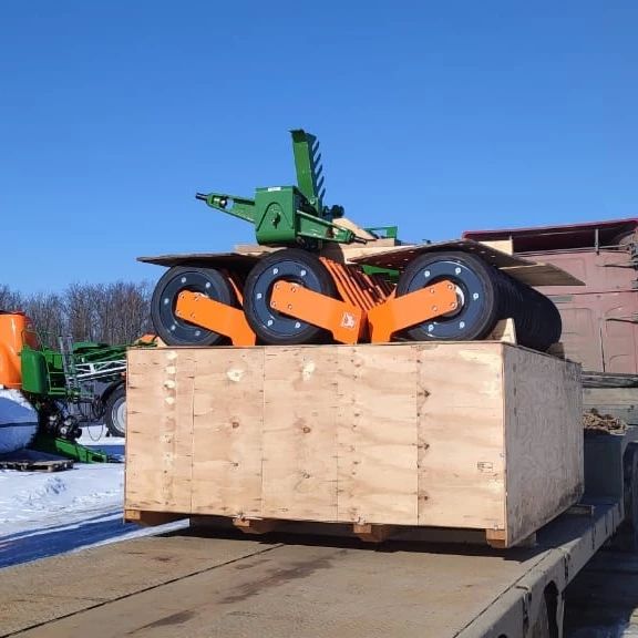 18 марта коллекцию сельхозтехники нашего клиента из Орловской области пополнили оборудованием AMAZONE